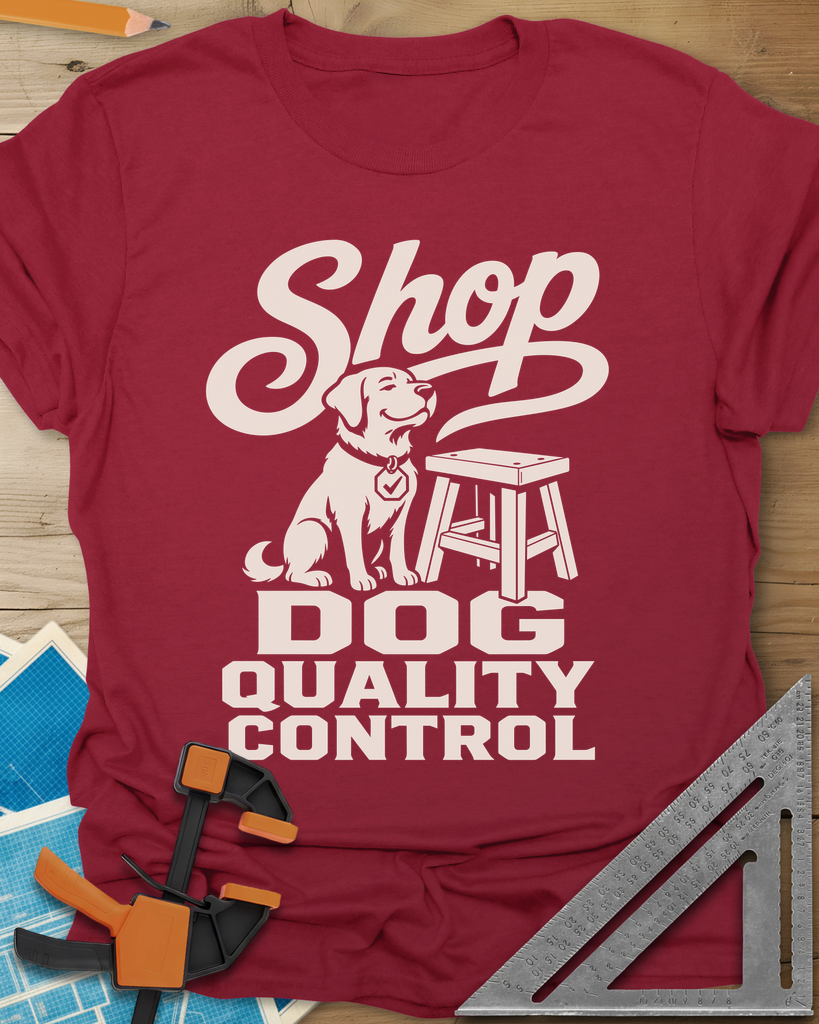 Shop Dog Tee — cardinal_red