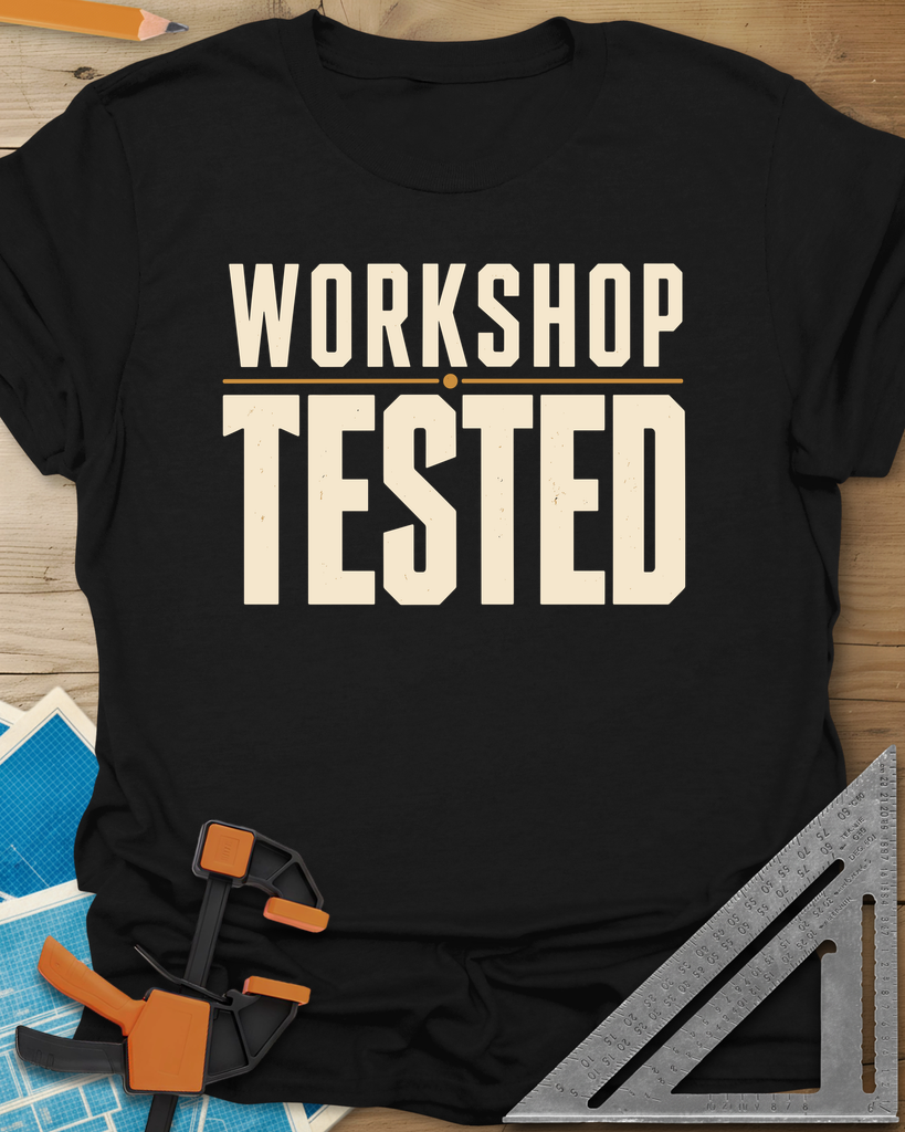 Workshop Tested Tee — black