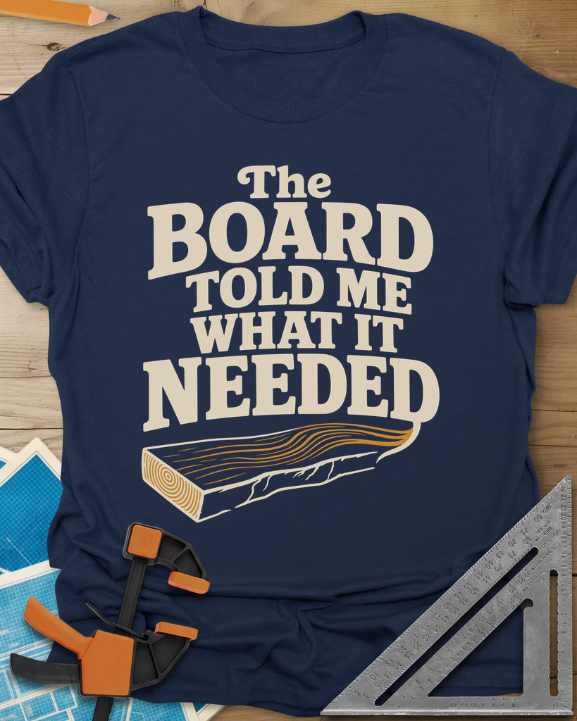 Board Whisperer Tee — navy