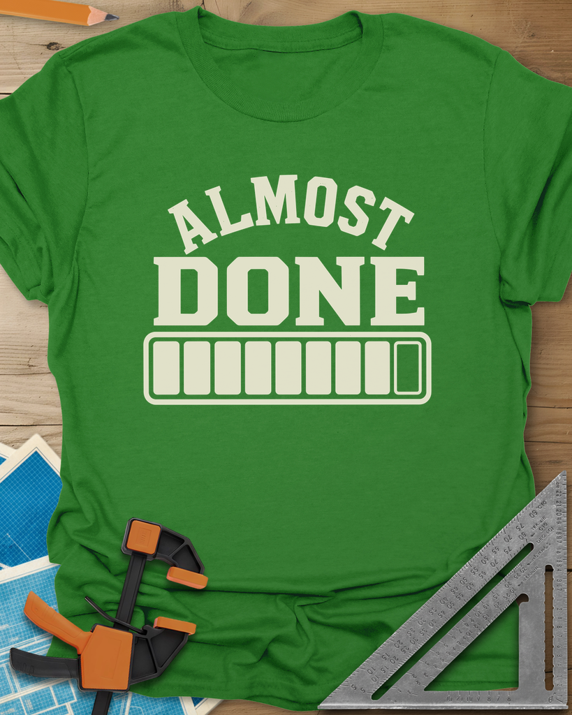Almost Done Tee — irish_green