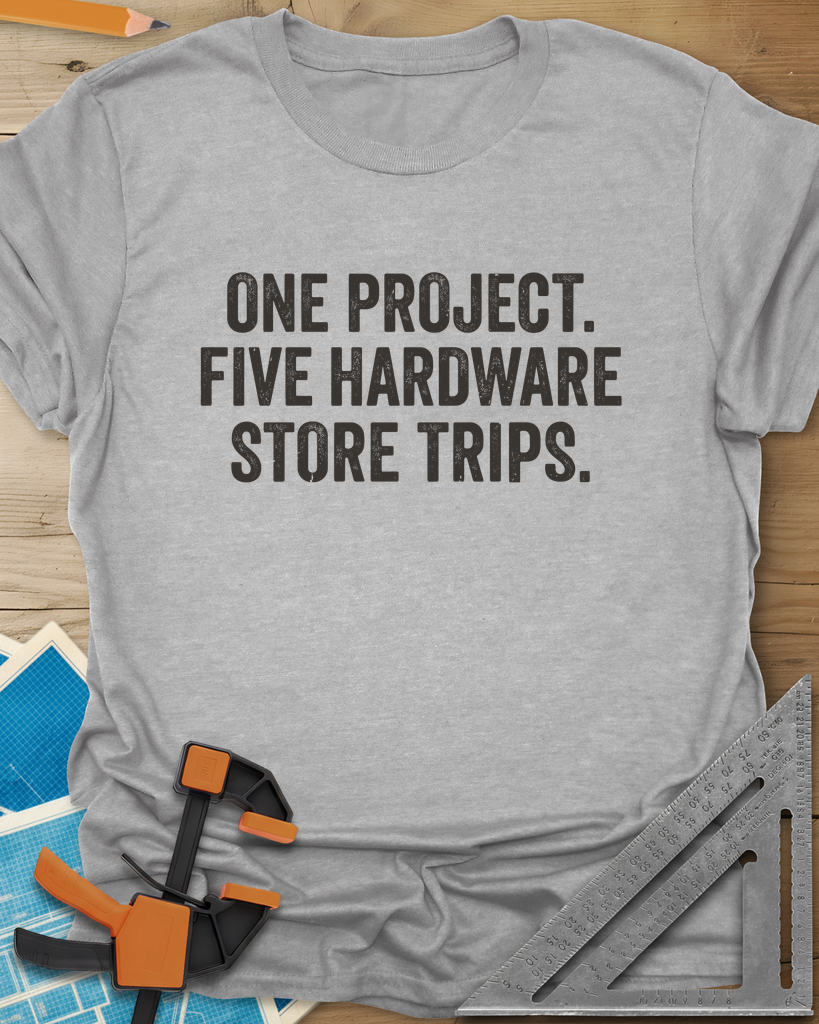 Five Store Trips Tee — sport_grey