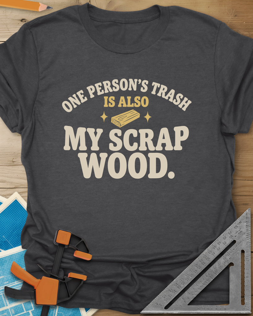 One Person's Trash Tee — dark_heather_grey