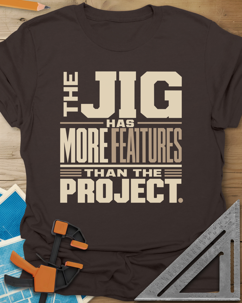 Feature Jig Tee — dark_chocolate