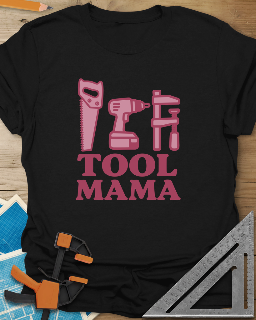 Tool Mama Tee — black