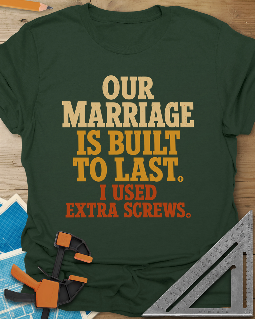 Extra Screws Tee — forest_green