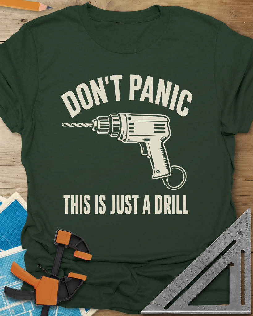 Just A Drill Tee — forest_green