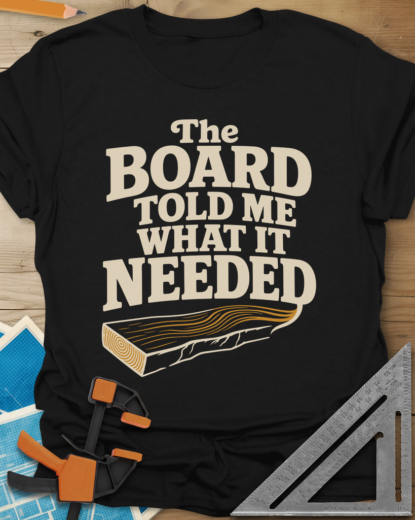 Board Whisperer Tee — black
