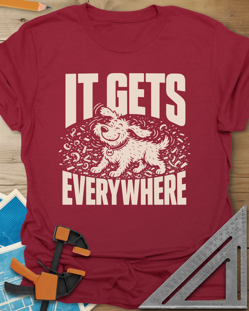 It Gets Everywhere Tee — cardinal_red