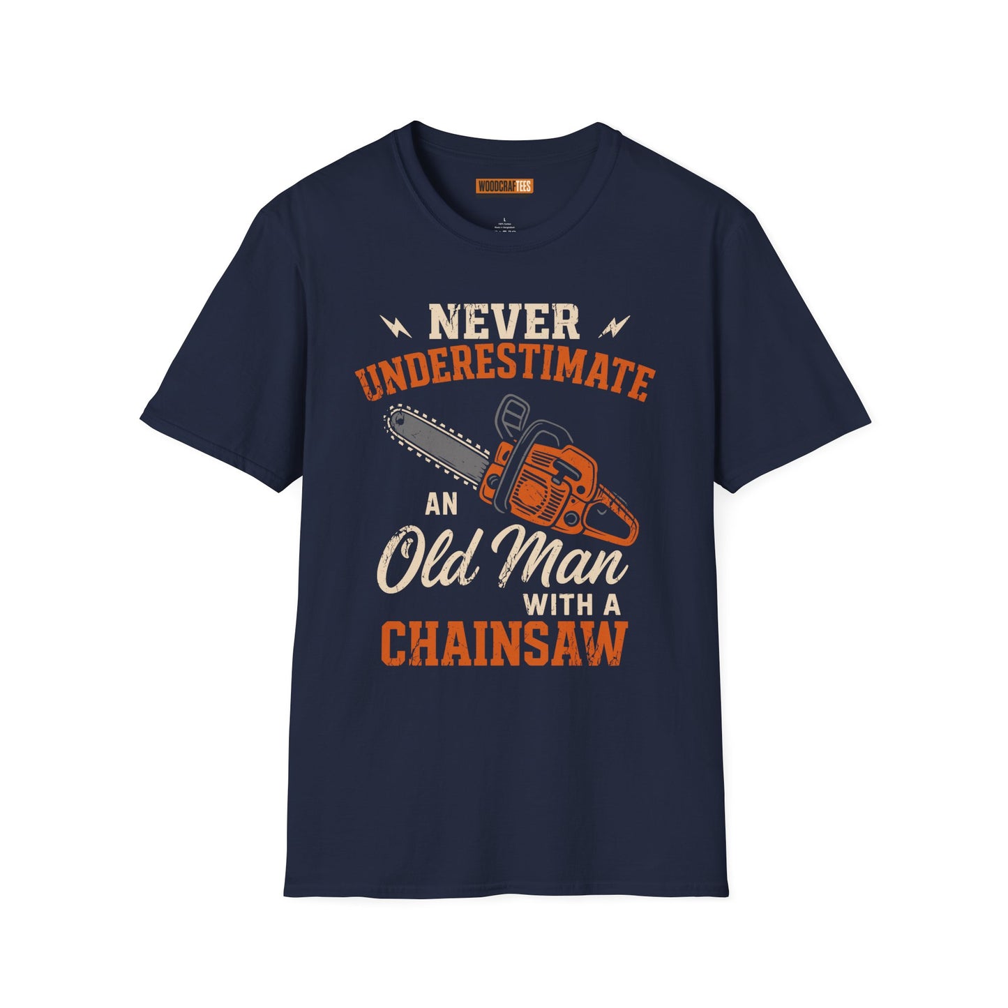 Never Underestimate an Old Man With a Chainsaw