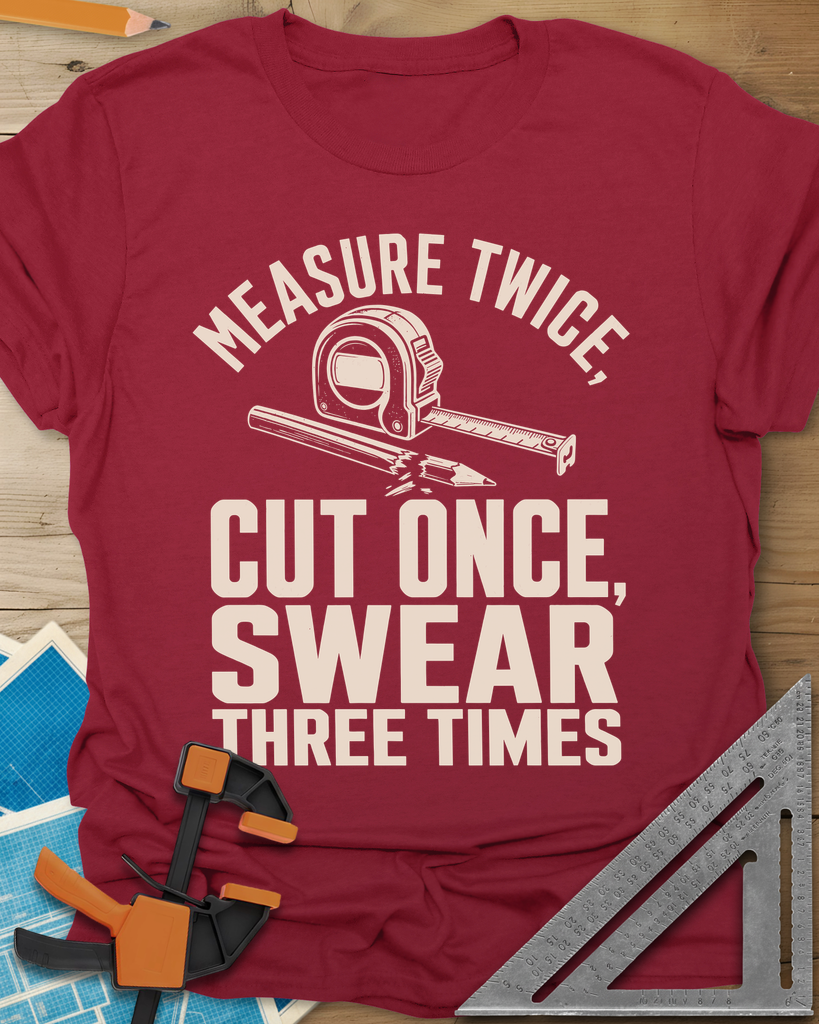 Swear Three Times Tee — cardinal_red