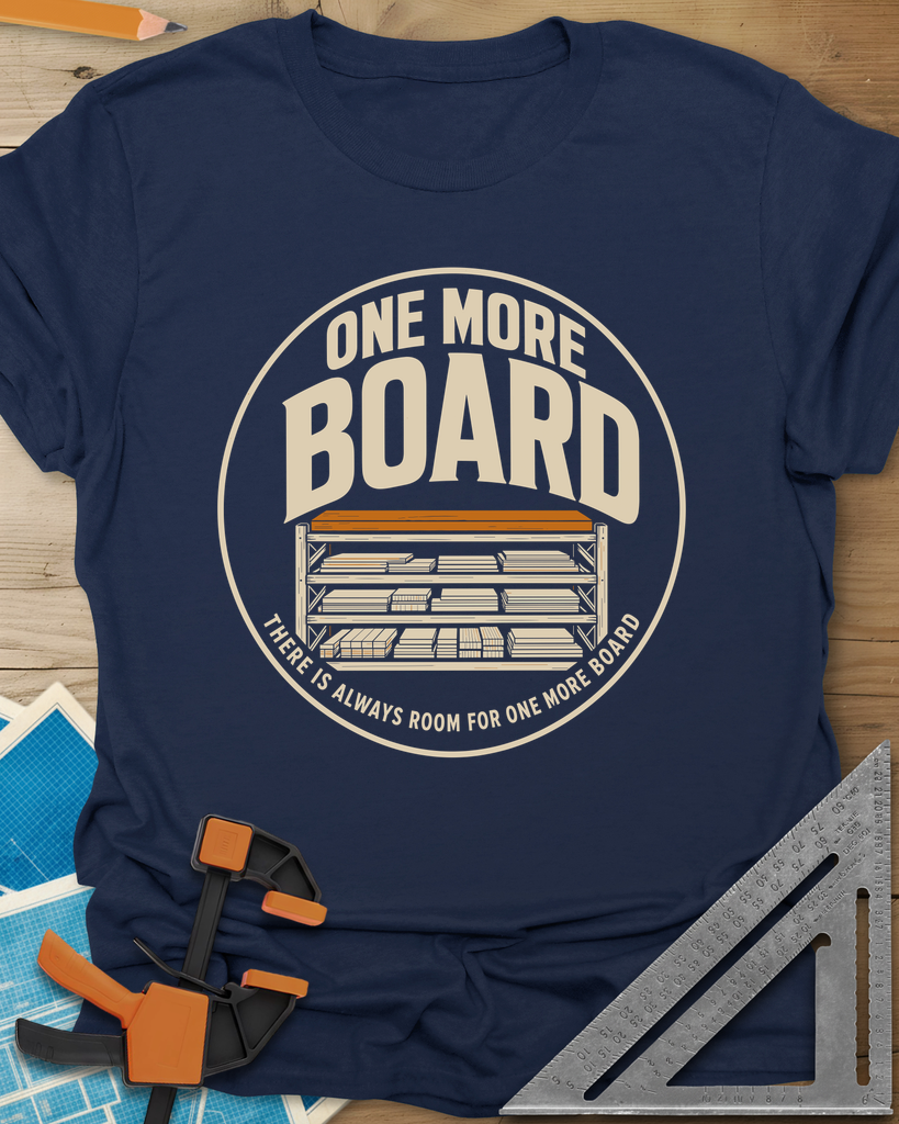 One More Board Tee — navy