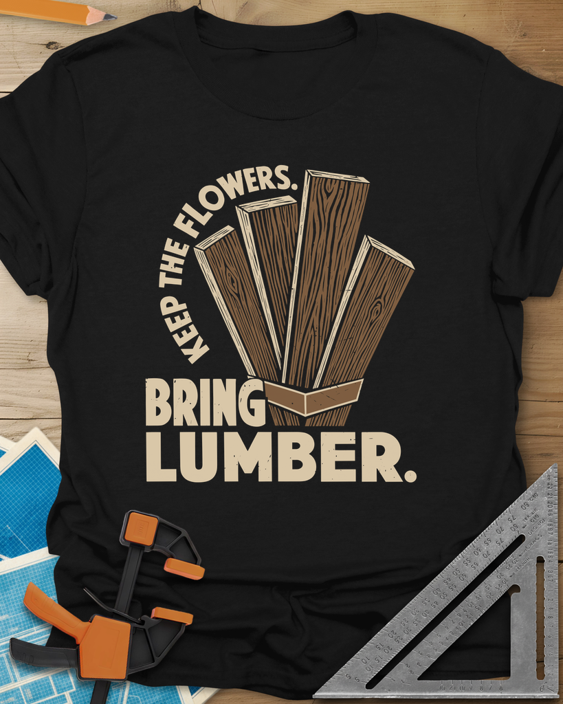 Bring Lumber Tee — black