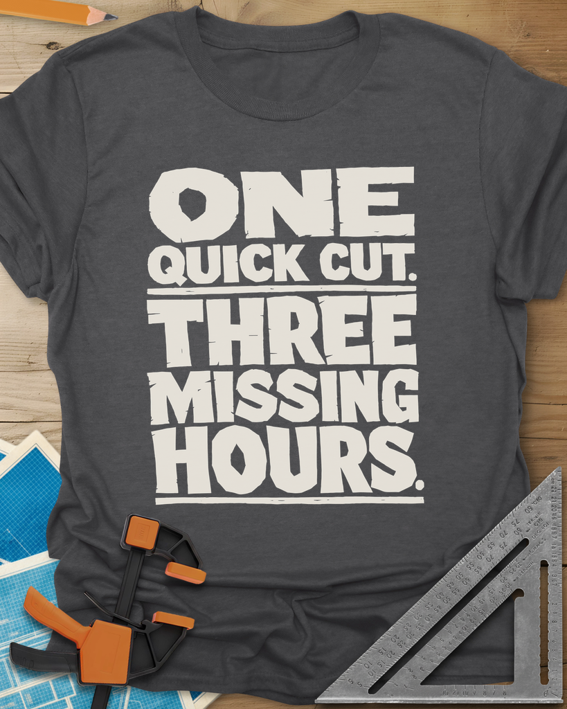 One Quick Cut Tee — dark_heather