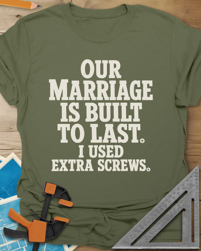 Extra Screws Tee — military_green