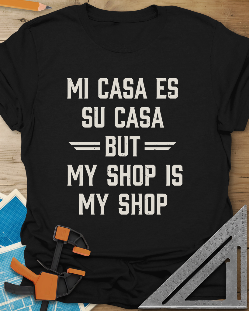 My Shop My Shop Tee — black