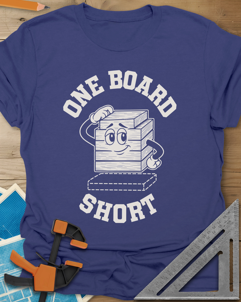 One Board Short Tee — metro_blue