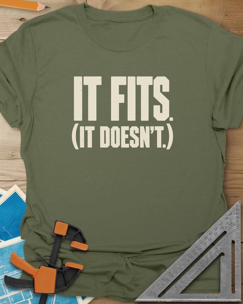 It Fits Tee — military_green