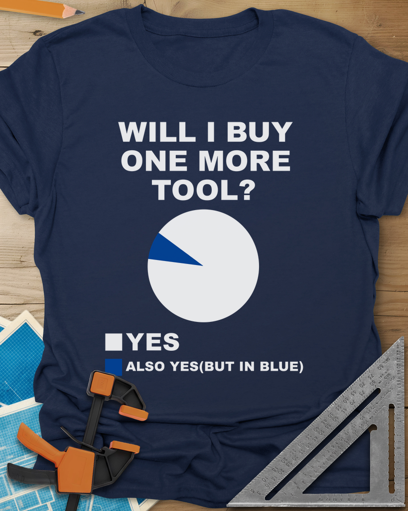 One More Tool Tee — navy