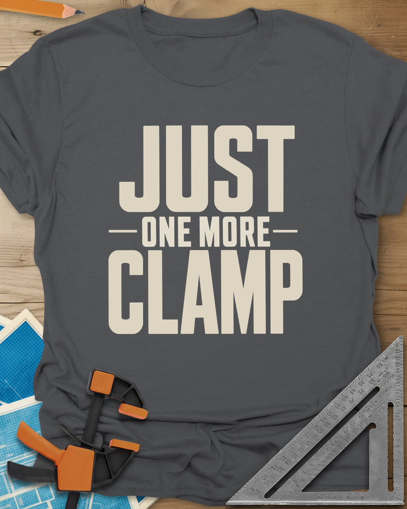 Just One More Tee — charcoal