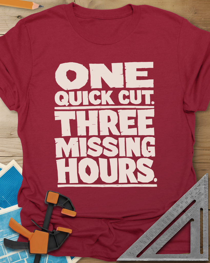 One Quick Cut Tee — cardinal_red