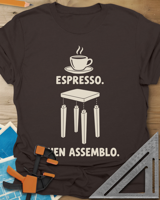 Espresso Assemblo Tee — dark_chocolate