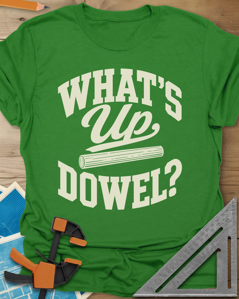 What'S Up Dowel Tee — irish_green