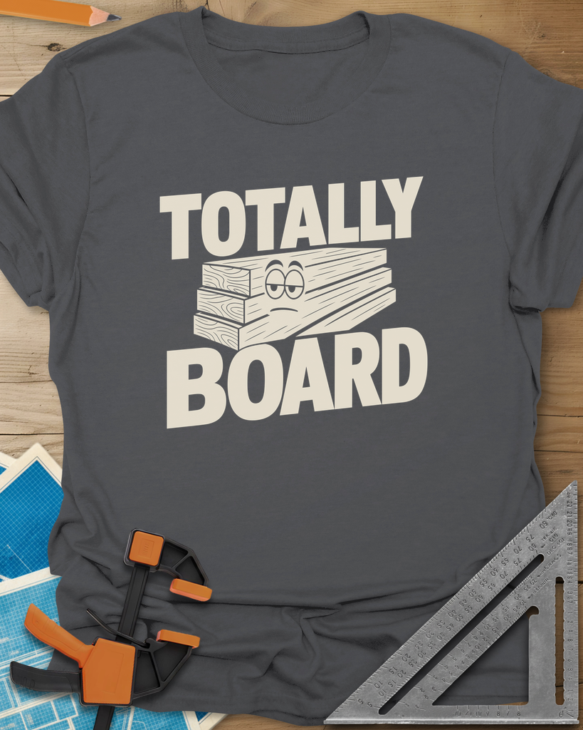 Totally Board Tee — charcoal