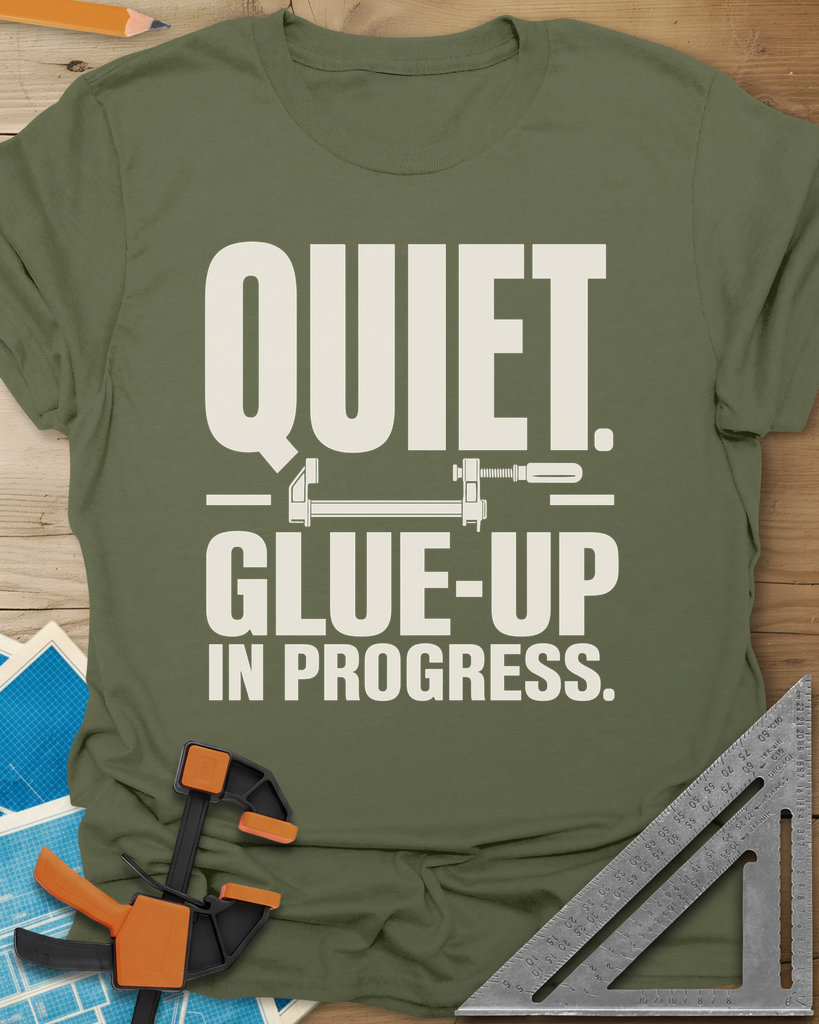 Glue-Up Tee — military_green