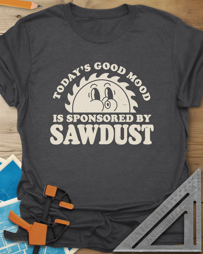 Sawdust Mood Tee — dark_heather_grey