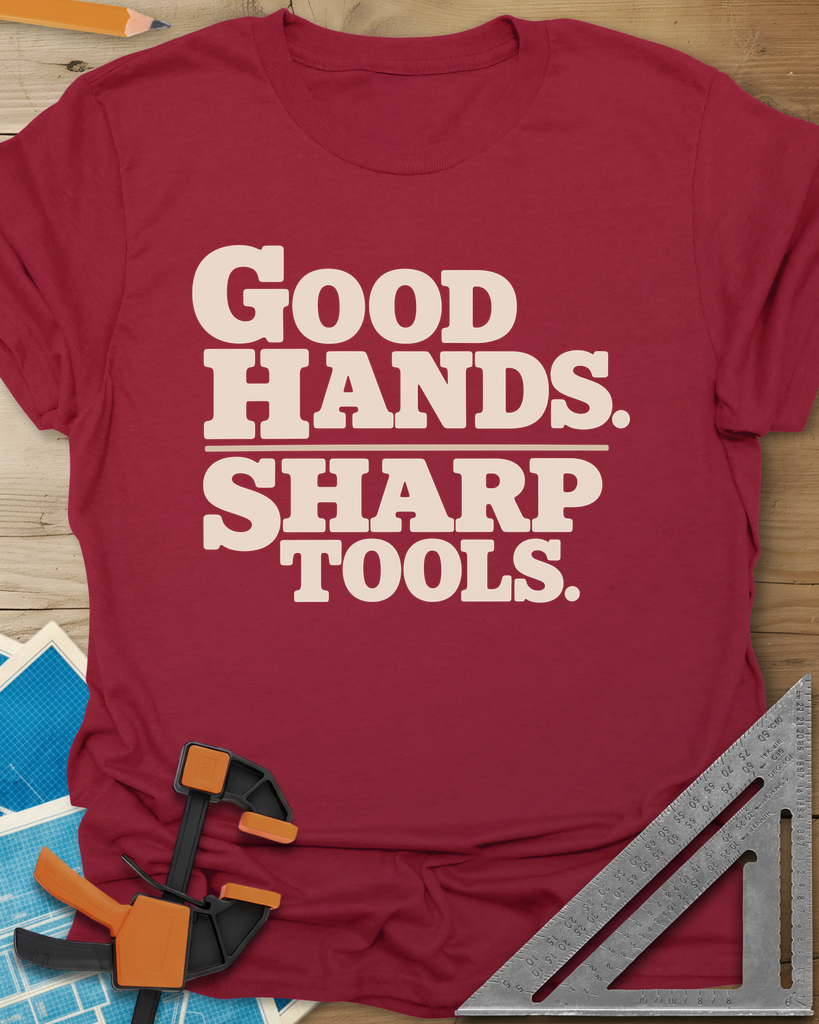Good Hands Tee — cardinal_red