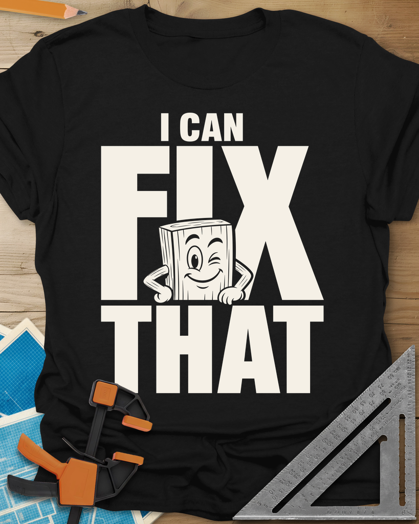 Fix That Tee — black