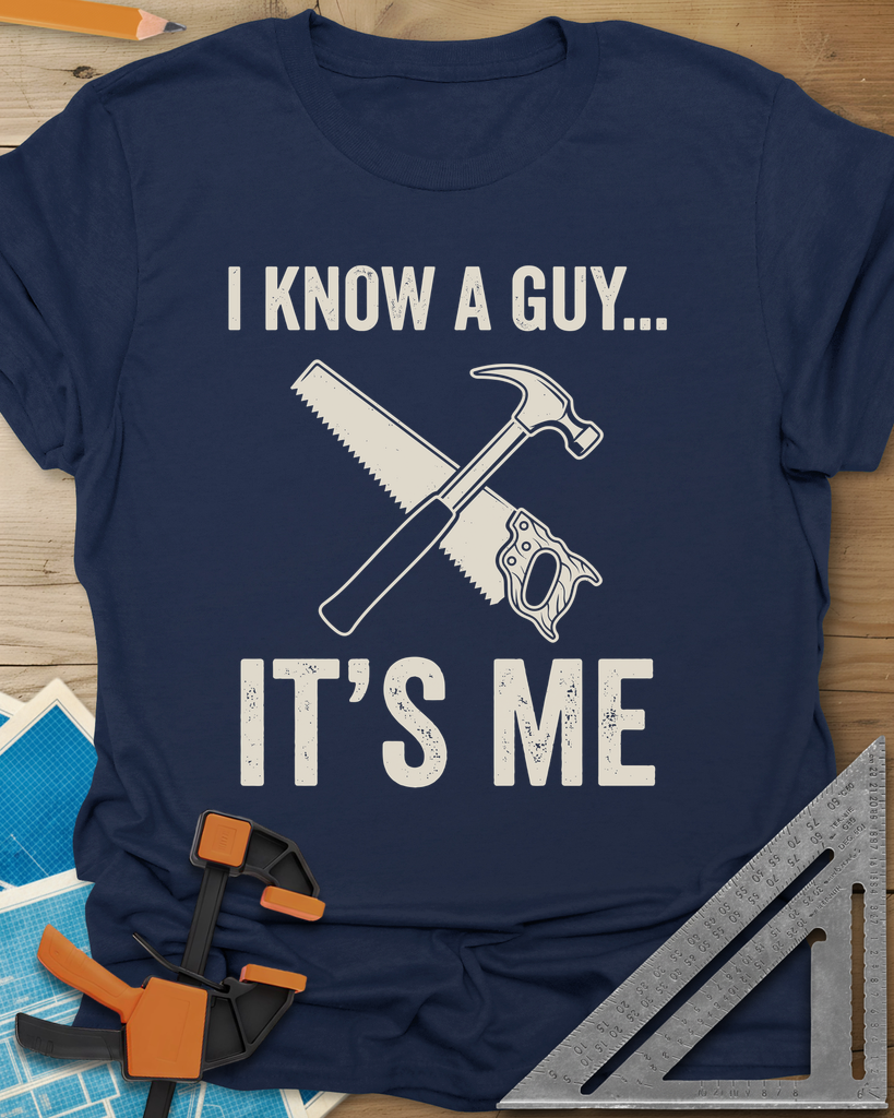 I Know A Guy Tee — navy