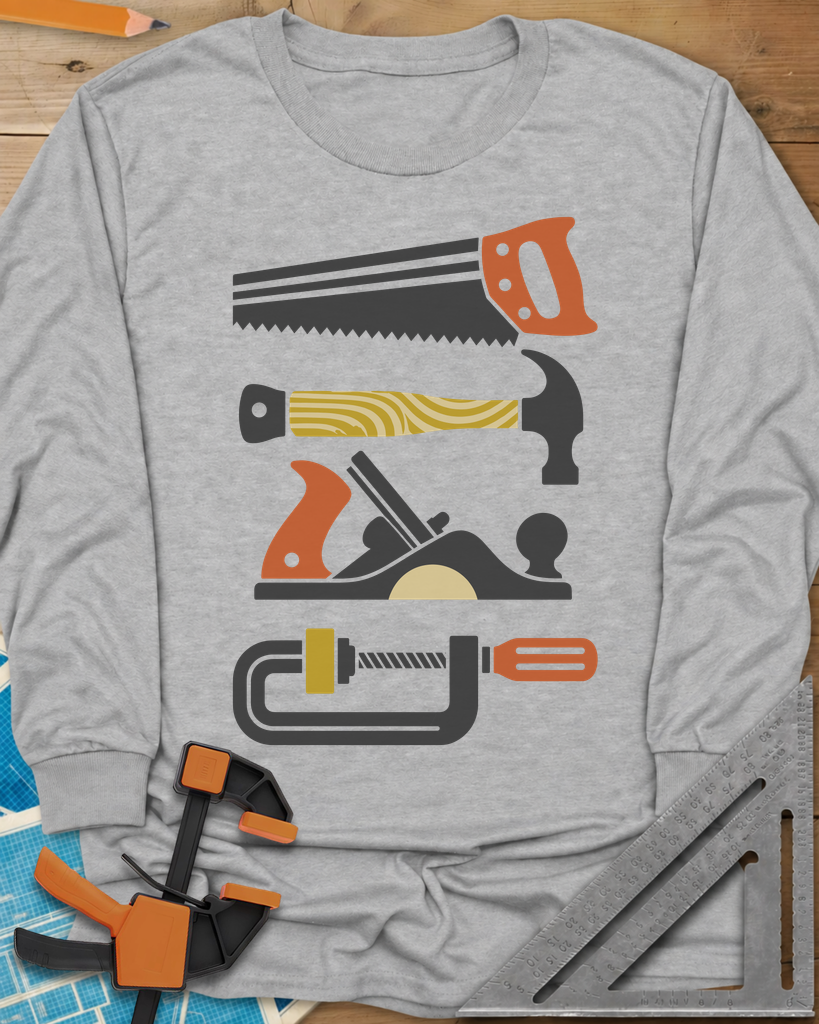 Tools Of The Trade Long Sleeve Tee — sport_grey