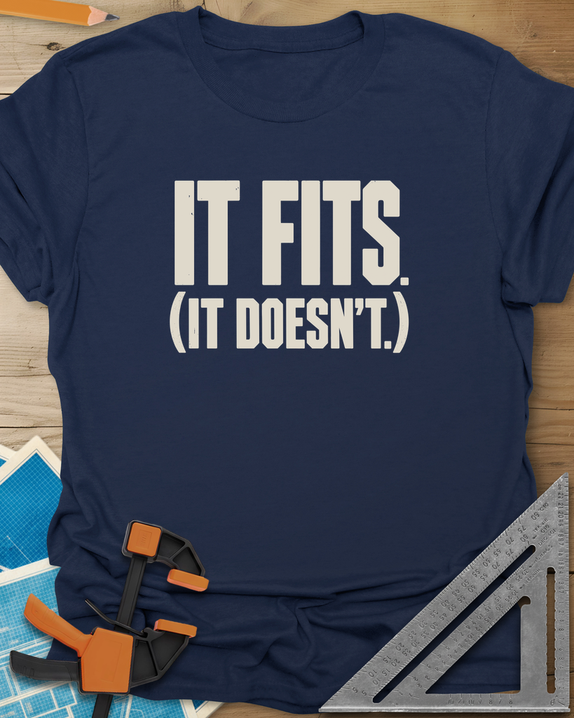 It Fits Tee — navy