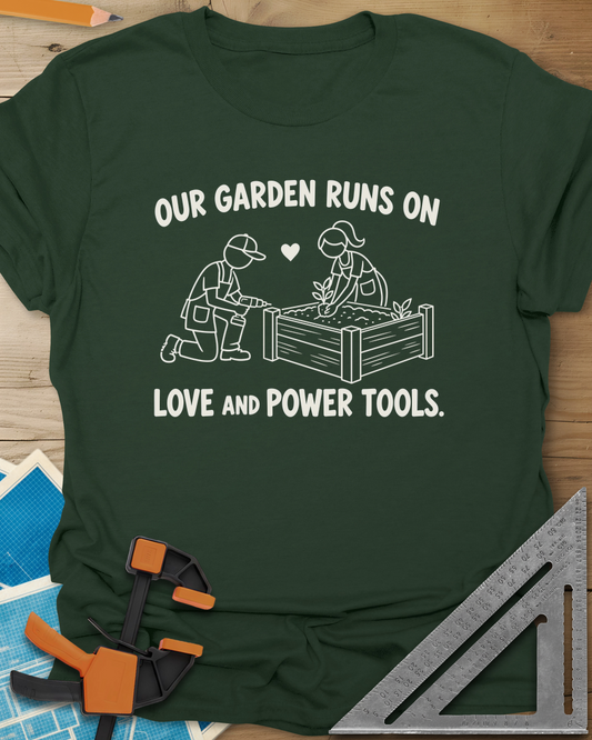Garden Power Tee — forest_green