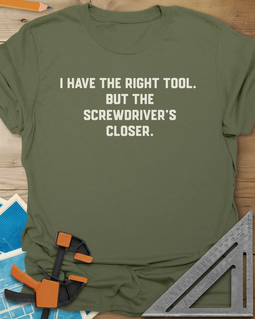 Right Tool Tee — military_green