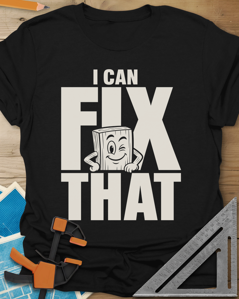 Fix That Tee — black