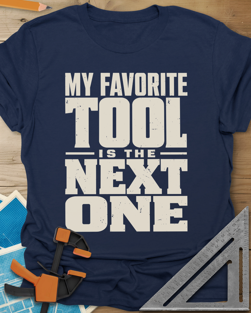 Next Tool Tee — navy