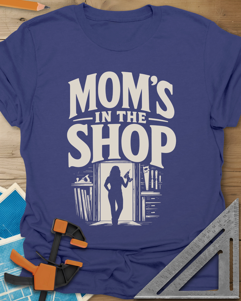 Mom'S Shop Tee — metro_blue