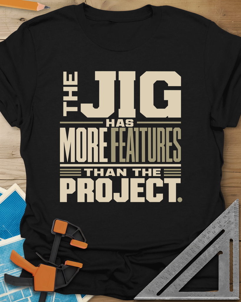 Feature Jig Tee — black