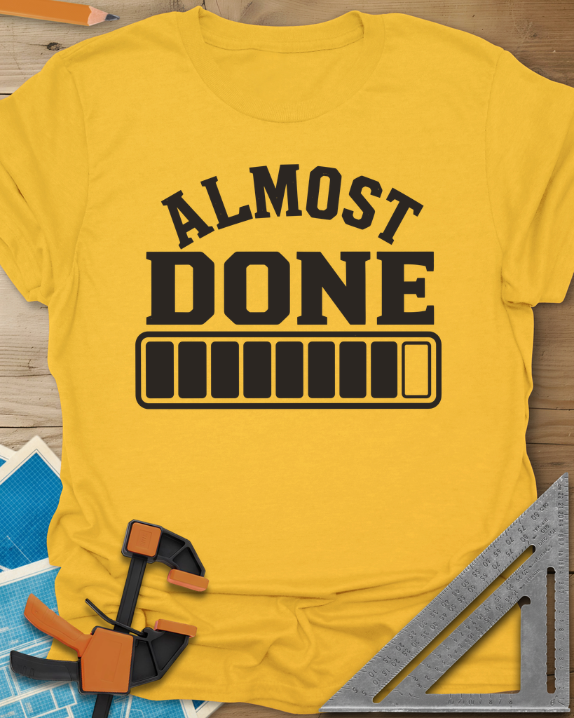 Almost Done Tee — daisy