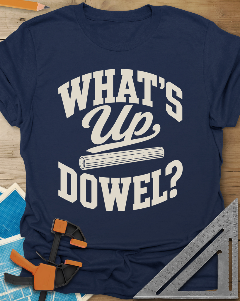 What'S Up Dowel Tee — navy