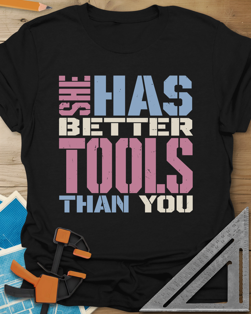 Better Tools Tee — black