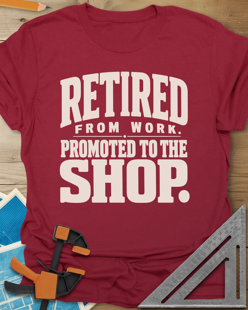 Retired Promoted Tee — cardinal_red