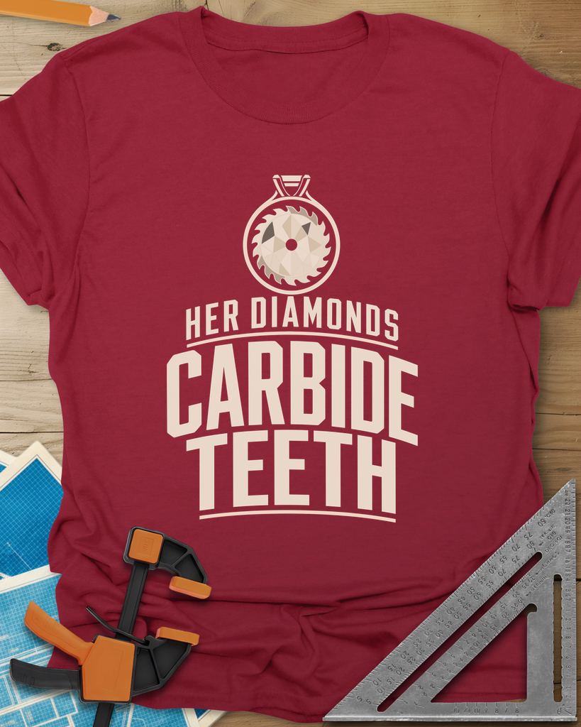 Carbide Teeth Tee — cardinal_red
