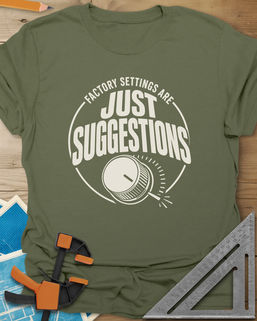 Factory Suggestions Tee — military_green