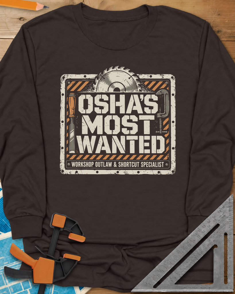 OSHA'S Most Wanted Long Sleeve Tee — dark_chocolate