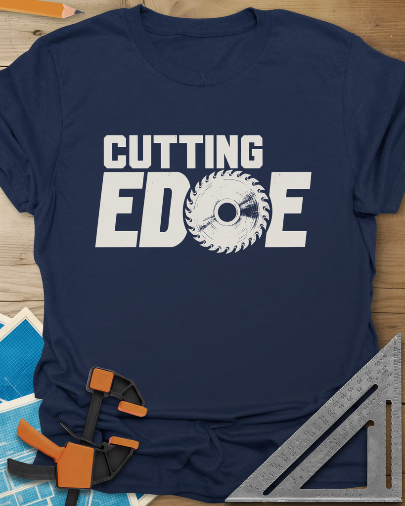 Cutting Edge Tee — navy