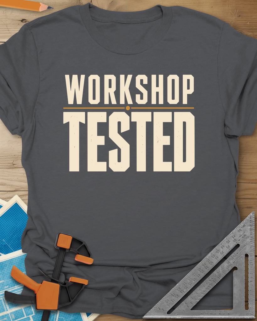 Workshop Tested Tee — charcoal