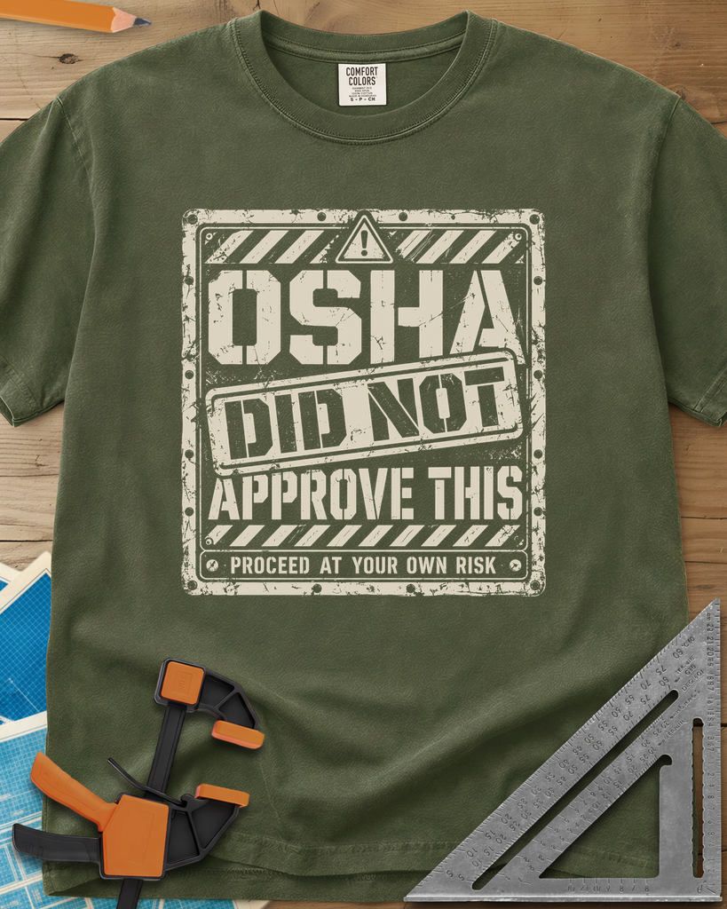 OSHA Not Approved - Premium Heavyweight Tee — hemp